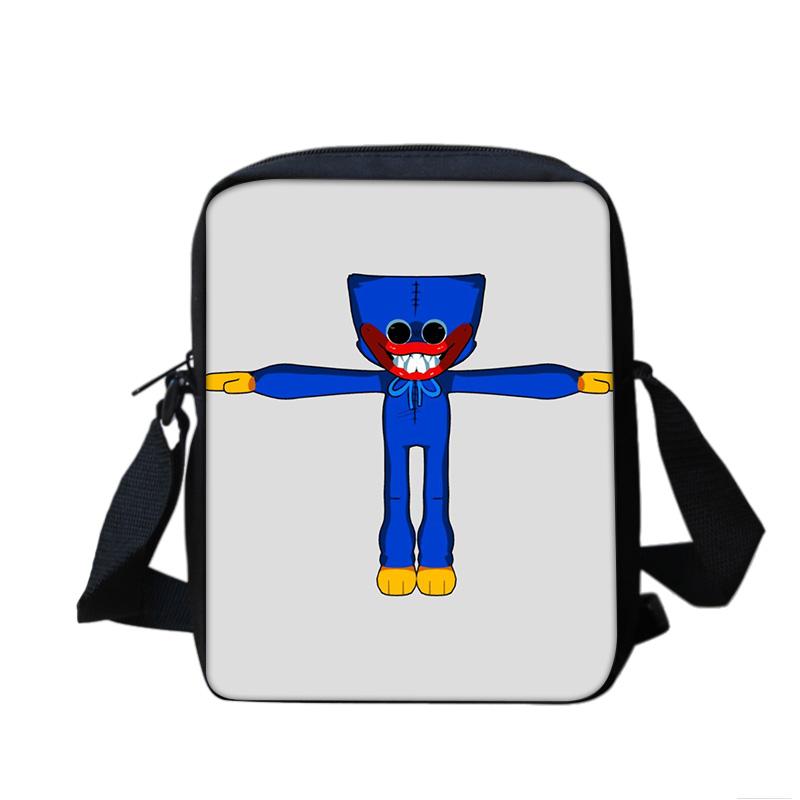 Friday Night Funkin Multifunctional Cartoon Large Capacity Shoulder Bag, the Perfect Gift for Boys and Girls On School Birthdays