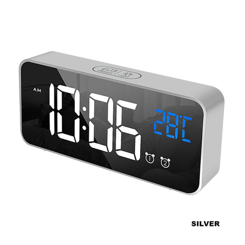 

Украшение спальни Настольные часы Цифровые Зарядные Музыкальные Будильник Электронные Часы Настольные Цифровые Моменты И Аксессуары Умный Часовой Светильник