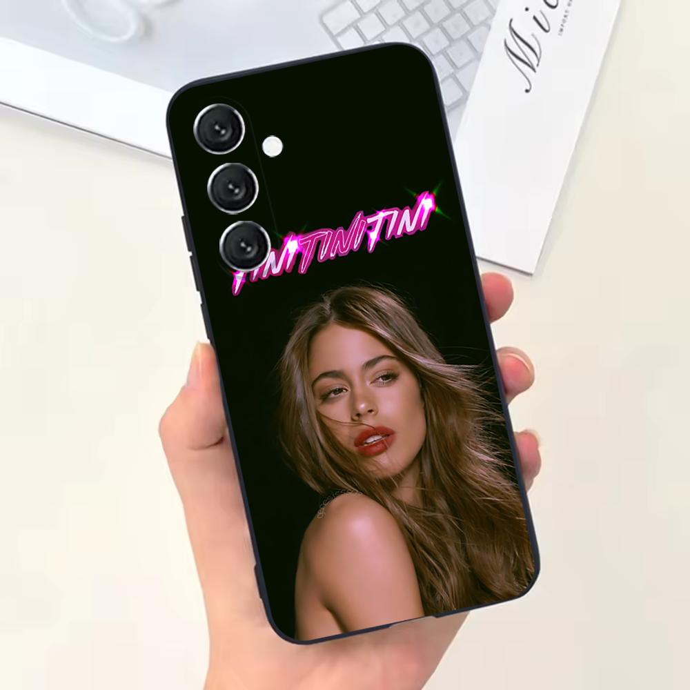 M-Martina S-Stoessel TINI Phone Case For Samsung Galaxy A13,A21s,A22,A31,A32,A52,A53,A71,A80,Soft Black Shell