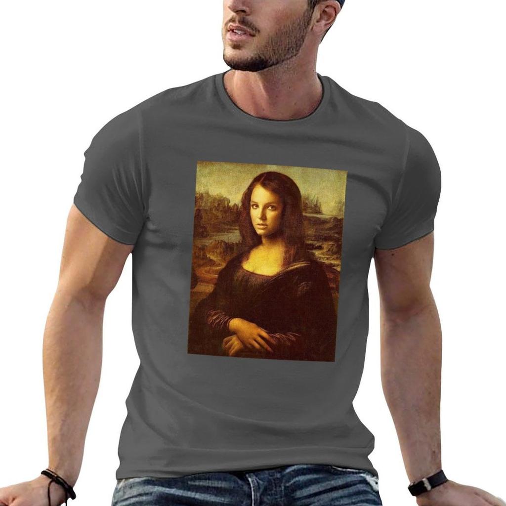 Britney Mona Lisa spears TShirt Comfort Stretch Tee Shirt