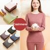 1 Set(shirt+pants) Cashmere Couples Sexy Seamless Stretch Thermal Underwear Sets Unisex Thin Slim Long Johns