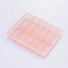 12 Grids Transparent Empty Nail Foils Storage Box Plastic Jewelry Beads Gems  False Nail Art Tips Box Case Organizer