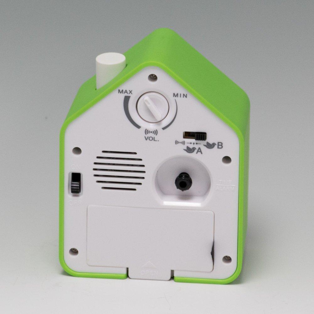 Seiko Pyxis NR434M Naturgeräusch Analog Wecker Grün