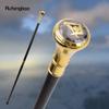 Golden Freemasonry Freemasons VG Totem Relief Walking Cane Fashion Walking Stick Gentleman Crosier Knob Walking Stick 93cm