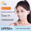 Solid Color UV Face Mask Quick Drying Cycling Face Cover Adjustable Ice Silk Sunscreen Mask  Golf