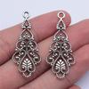 10pcs Charms Waterdrop For Earring Making DIY Jewelry Findings For Jewelry Making Accessories Antique Silver Color