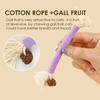 Cat Chew Toys Hand Knitting Molar Cotton Rope Toy Silvervine Cat Teaser Toy Clean Mouth Kitten Play Toy Pet Supplies Accessories