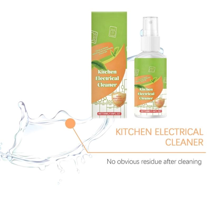 Kitchen Appliances Countertops Cleaner Degreaser Agent for Stubborn Grease Kitchen Convenient Oil Stain Cleaner