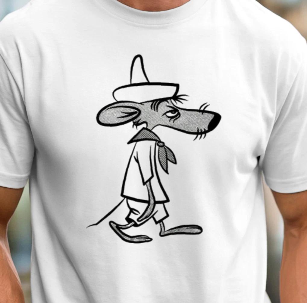Slowpoke Rodriguez T-Shirt, Classic Cartoon Mouse Tee, Fun Retro Shirt XL