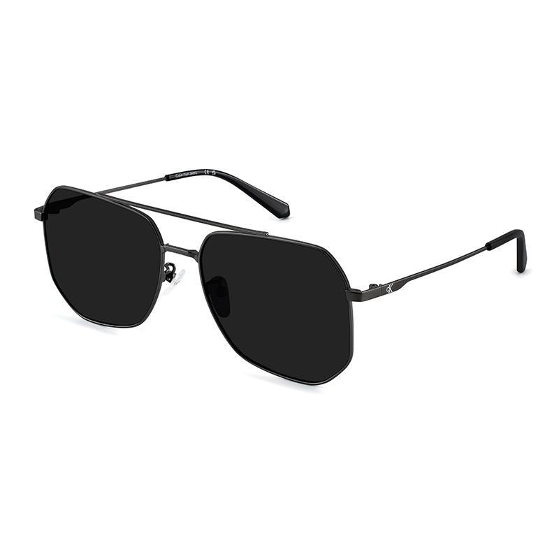 Calvin Klein Polarized Ultra-Light Double Beam Driving Travel Sunscreen UV Protection Sunglasses Irregular Shape Unisex sunglasses CKJ26217SPLB