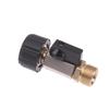 High Pressure Wash M22 Swivel Connnector With Ball Valve Switch On/off Function For Water Outlet Or Wash Gun