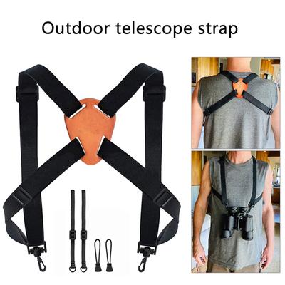 Comfortable Binocular Support Strap Binocular Chest Harness Ergonomic Straps for Enhanced Stability In Hunting & Hiking