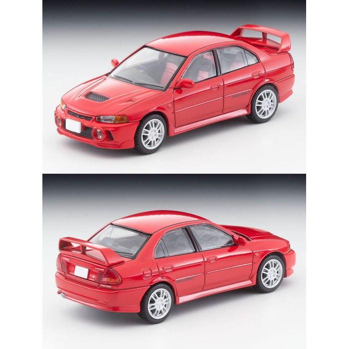 TOMYTEC Tomica Limited Vintage Neo 1/64 LV-N186d Mitsubishi Lancer GSR Evolution IV Red