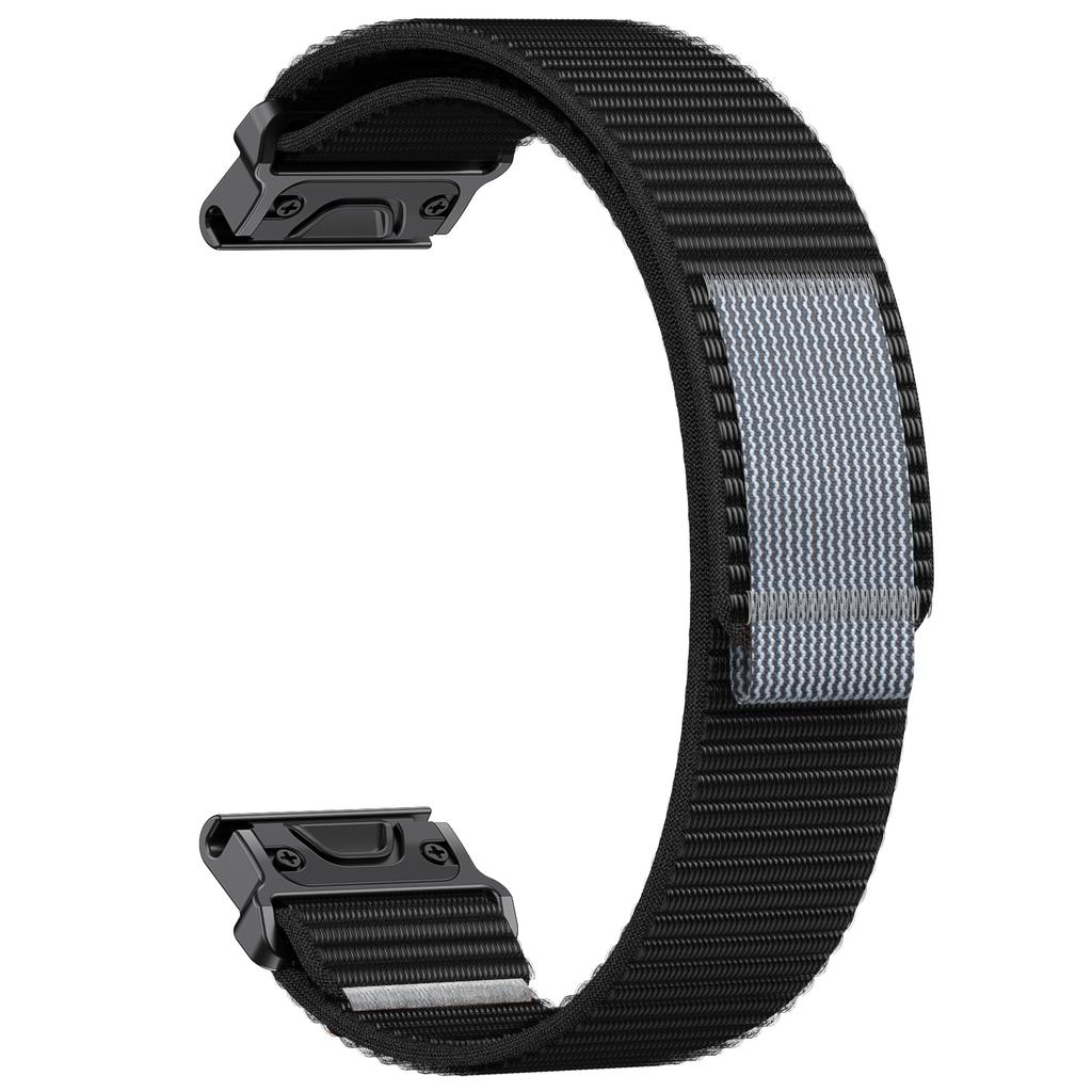 Bracelet 26mm 22mm Pour Garmin Fenix E 8 47mm 51mm 7 7X Pro/6 6X Pro 5/5X Enduro 3 2/Epix Boucle à Libération Rapide Bracelet de Montre de Sport en Nylon