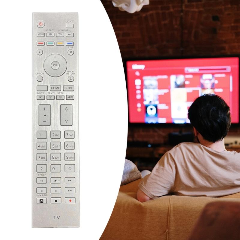 Replacement TV Controller Long Ranges Signal Easy Use Button Plastic Construction for TX-650EZ1002B TX-55EZ952B Models