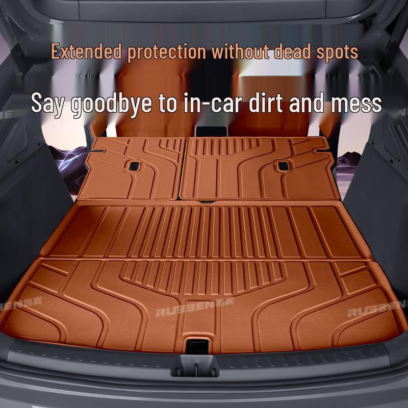 Changan Qiyuan Q07 Trunk & Backrest Mat: Fits 25 Models, TPE Semi-Enclosed Design