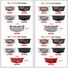 1 PZ ABS per Logo Cadillac CT4 CT5 CT6 XT4 XT5 XT6 ATS XTS Accessori Emblema Griglia Centrale Anteriore Auto Adesivo Badge Portellone Posteriore