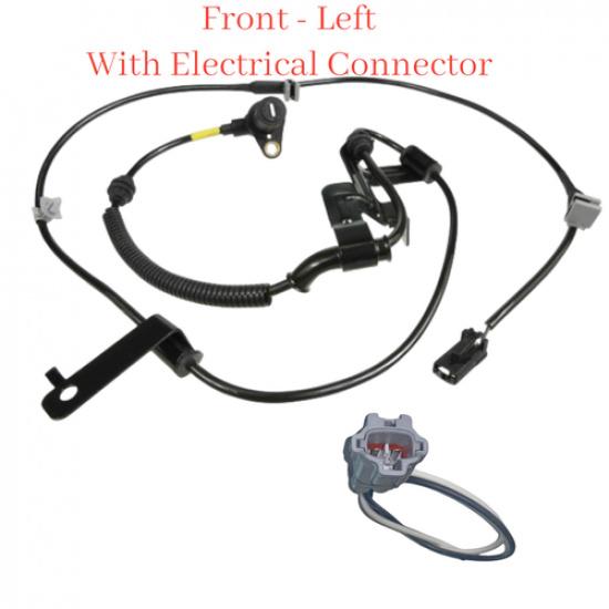 ABS Wheel Speed Sensor With Connector Fits Hyundai Tiburon 03-04