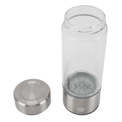 Hydrogen Rich Water Glass Health Cup Hydrogen Water Bottle Glass Portable Water Ionizer Machine Generator Health Cup for Travel