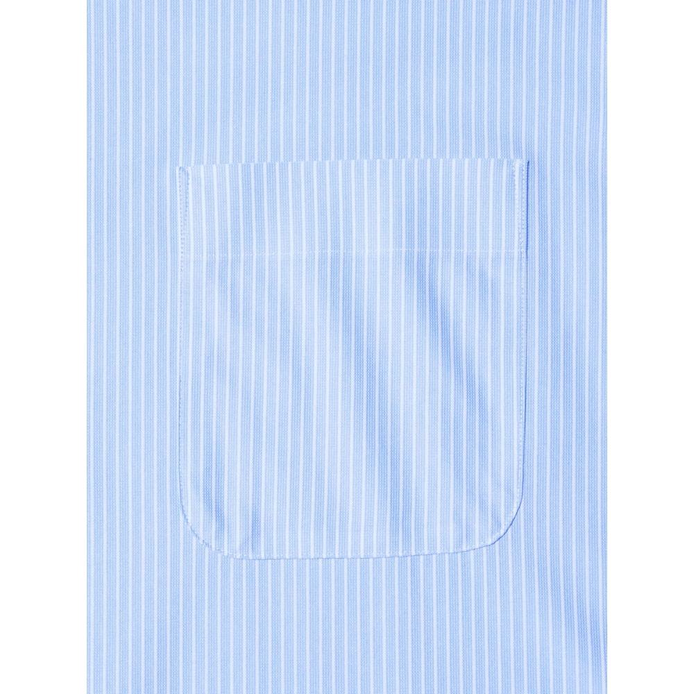 Uniqlo Super Non Iron Jersey Shirt  Long Sleeve Button Down Collar  Stripe B