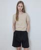 Wednesday Oasis For Woman Washable Sheer Henley Neck Half Knit_Beige(Wc25-Kn18)