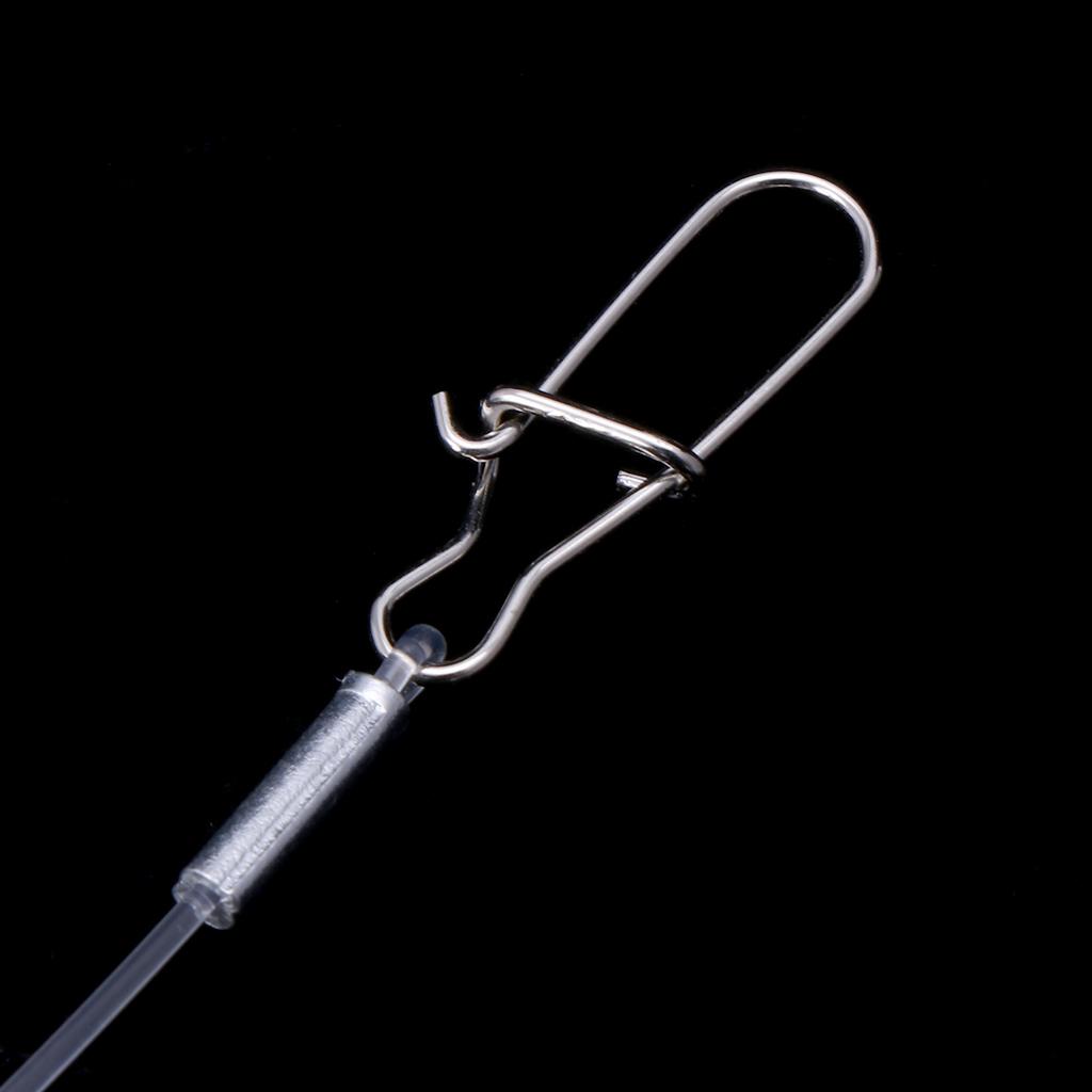 1 Group Fishing Tackle Line Swivels Night Luminous Beads Pins Rolling Connector