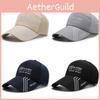 Glacier Letter Printing Baseball Cap Uv Protection Outdoor Breathable Hat Gift