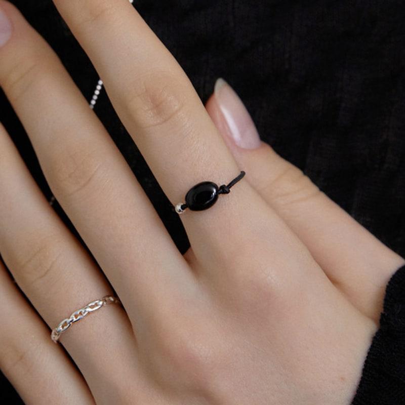 GETMEBLING Stone Ball Ring