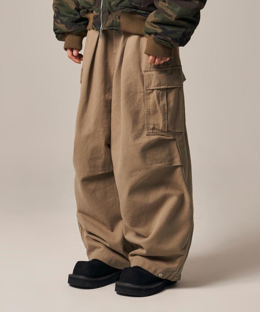 IDWS Titan Cargo Balloon Pants Beige