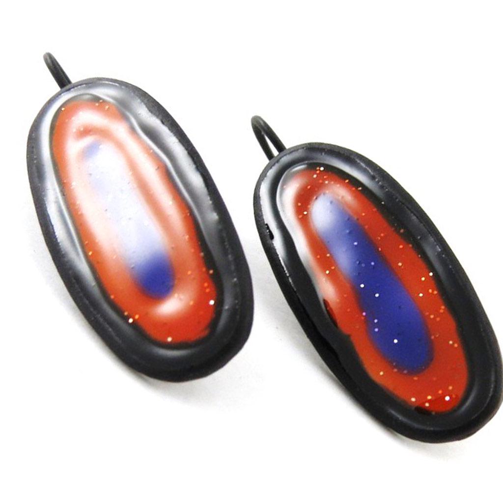 NOA [J1795] – Designer-Schlafanzüge „Les Acidulés“ schwarz orange blau