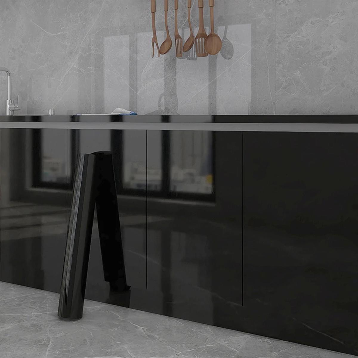 

40/55см Кухня Самоклеящиеся Настенные Обои Мраморный Узор ПВХ Домашний Декор Маслостойкие Водонепроницаемые Роскошный Домашний Декор 40cm x 200cm