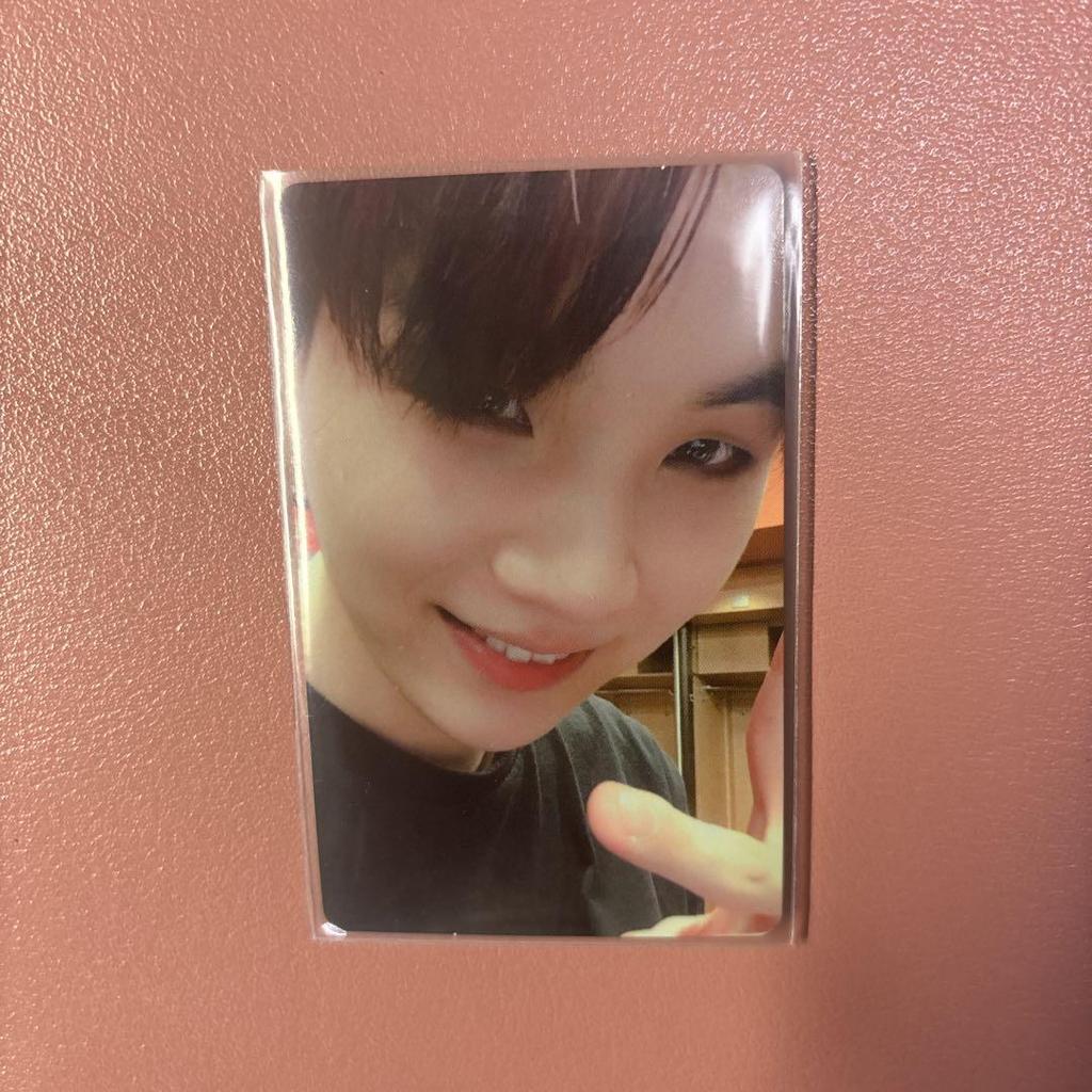 [USED] BTS LOVE YOURSELF New York SUGA Yoongi trading card