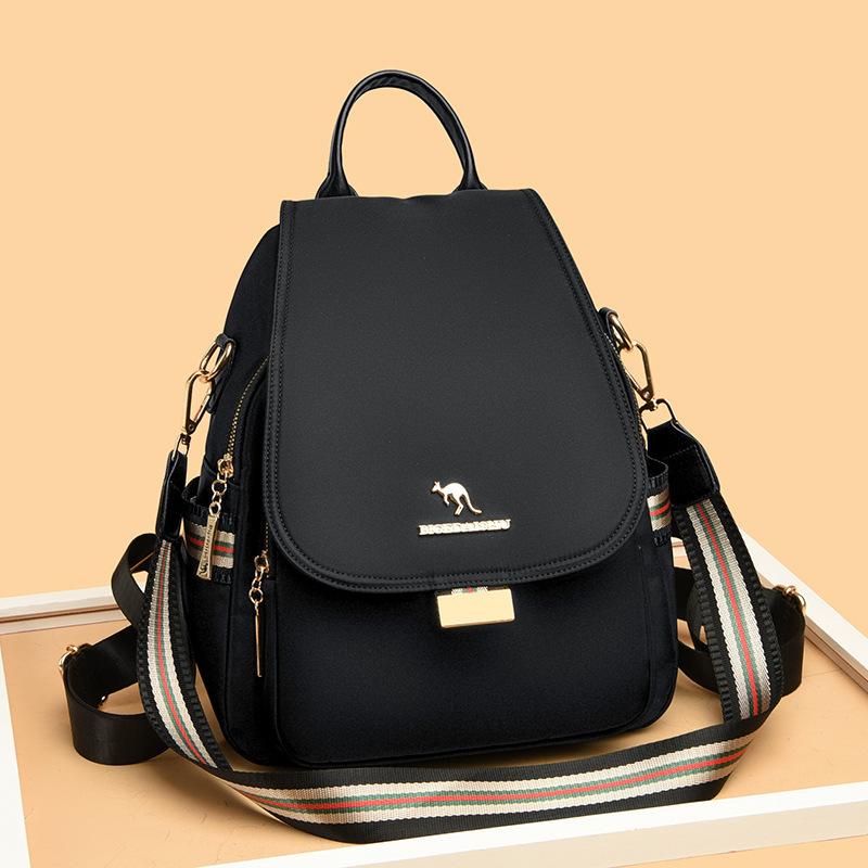 Schoolbag1011 New High-value Backpack Large-capacity Travel Bag European and American Fashion Simple Commuter Mother Backpack
