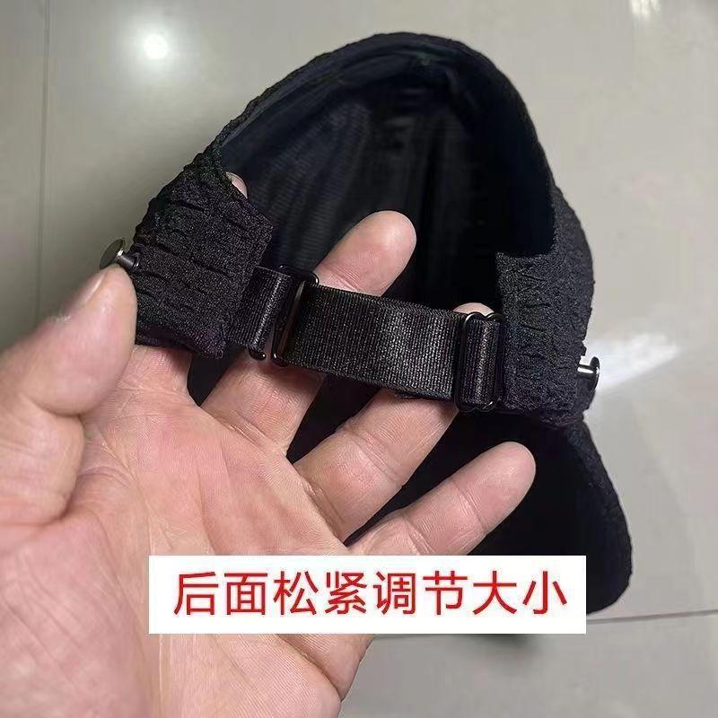 New Zhao Ruth sunshade sunscreen hat big head circumference hat women can tie ponytail versatile breathable empty top hat