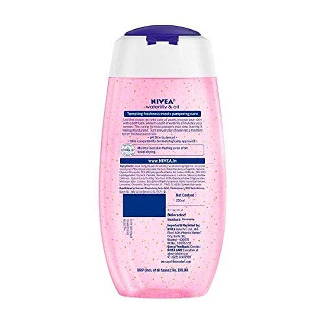NIVEA Shower Gel, 250ml (Pack of 3)