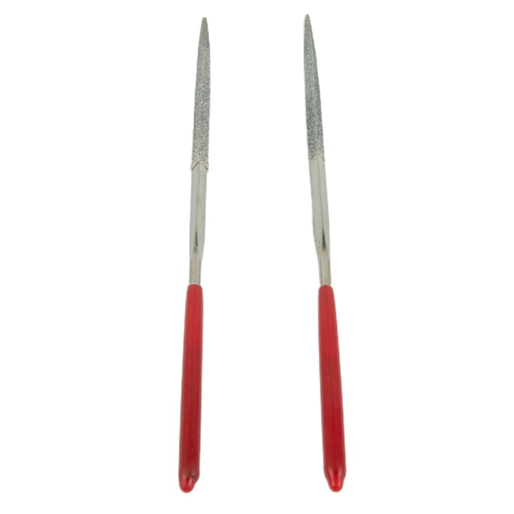 Triangular Diamond Files Diamond Nonslip Plastic Brand New