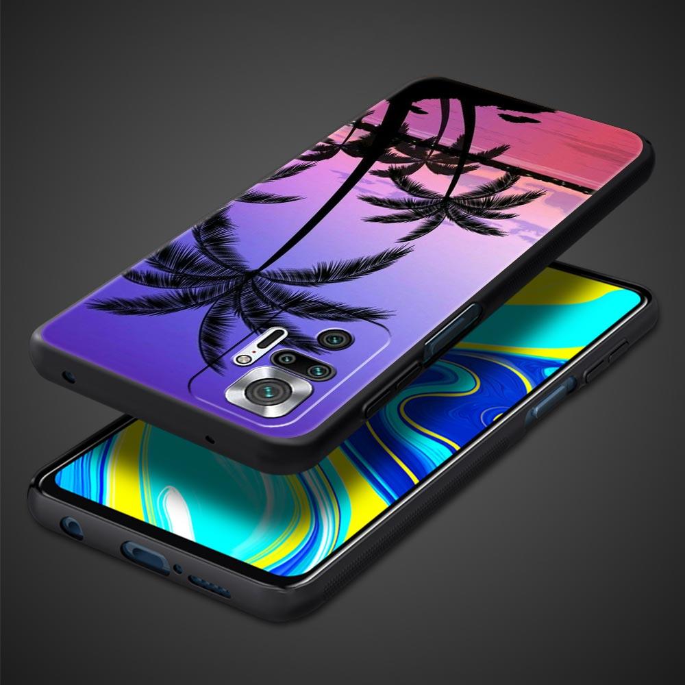 Coconut Palm Tree Phone Case For Xiaomi Redmi Note 14 13 12 5G 9S 9 10 11 Pro Plus 9T 14C 13C 12C 10C 9C 9A Soft Silicone Cover