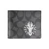 [Customized Bag] 3 IN 1 Wallet MAY All the Way Gothic Oracle Leather Wallet Men's Black Black
