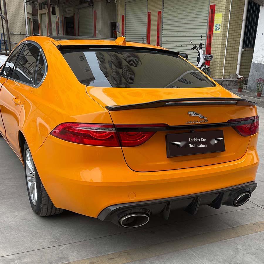RS-Style Carbon Fiber Rear Diffuser for Jaguar XF 2016-2019
