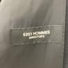 5351POUR LES HOMMES [DIRECTOR'S] Black Super 120 Beaver Chesterfield Coat coat 48 blackUsed