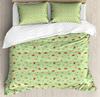 Ants Duvet Cover Set for Kids Boys Girls Teens Queen King Lightweight Bedspread Cover Bedroom Decor Insects Bedding Set No Quilt