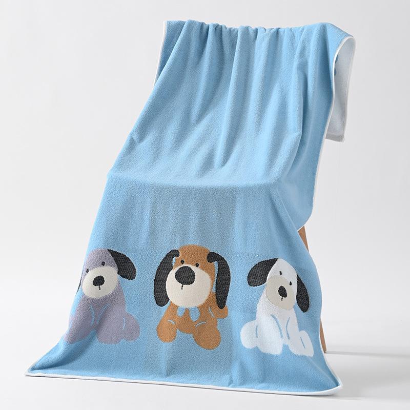 

Банное полотенце из хлопка класса А с рисунком жаккарда увеличенное для взрослых впитывающее детское утолщенное быстросохнущее банное полотенце из хлопка класса А большое банное полотенце 70*140cm