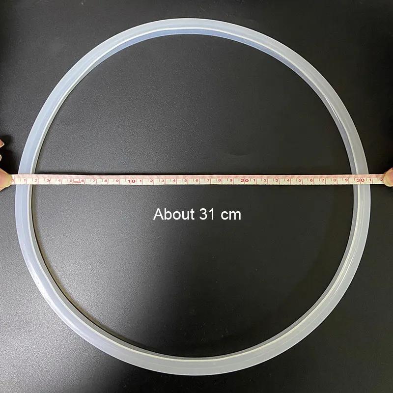 YOMDID Pressure Cooker Silicone Sealing Ring High Temperature Resistant Silicone Rubber Ring Kitchen Pressure Cooker Accessories
