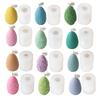 Graffiti Eggs Candle Making Kit Aromatherapy Easter Egg Candle Molds Easter Silicone Mould Embossed Aromatherapy Plaster
