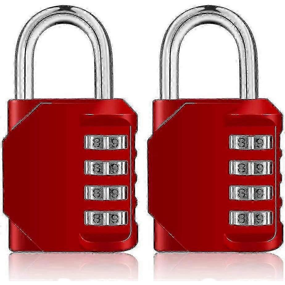 Combination Locker. Weatherproof Padlock. Locking Numeric Code. 4 Digit