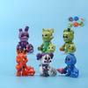 6Pcs Fnaf Five Nights At Freddy'S Action Figures With Detachable Mask Collection Toys Birthday Gift