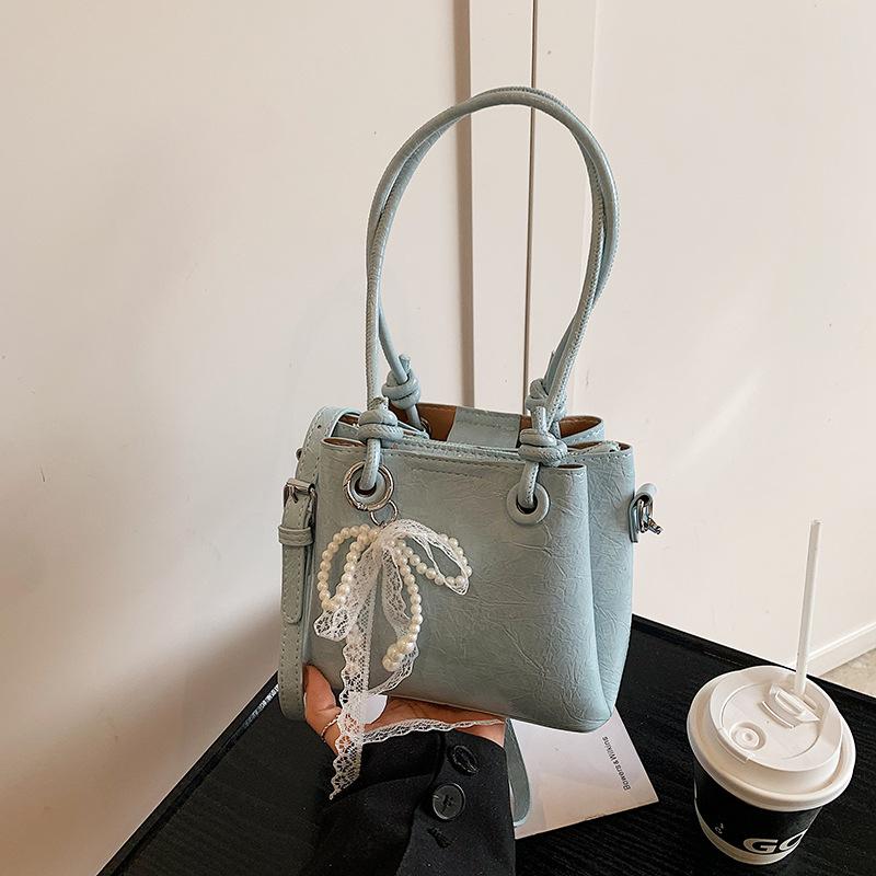 

Женская сумка-тоут Новая универсальная сумка через плечо Повседневная сумка no pendant синий