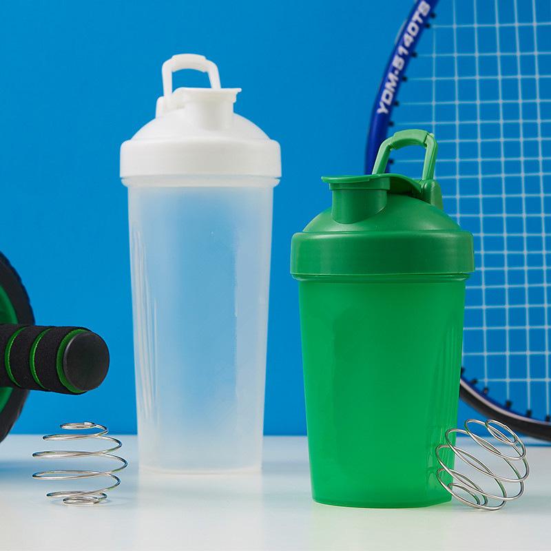 Customizable Large Capacity Shaker Bottle for Outdoor Fitness with Scale, Smoothie, and Protein Mixing Cup