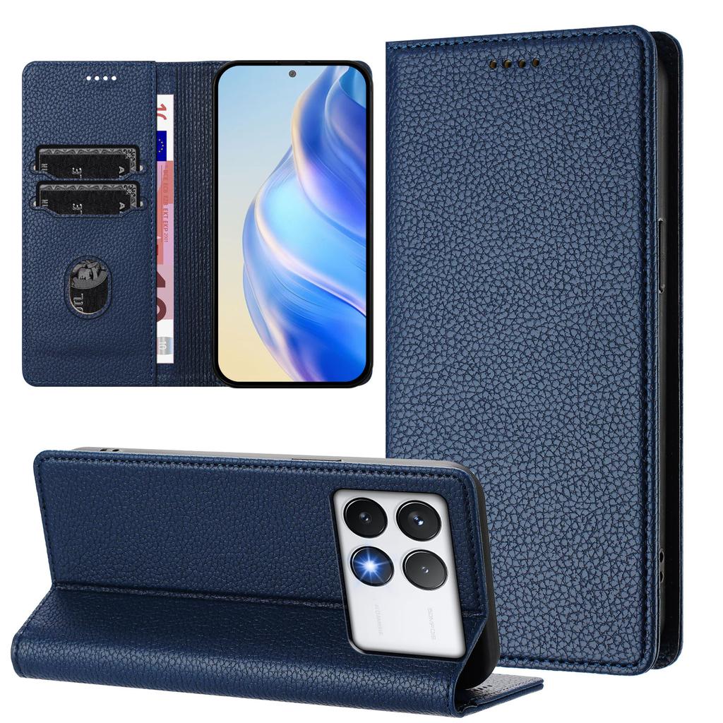 Magnetic Flip Leather Wallet Case for Xiaomi Poco F8 Pro/F8 Ultra, F7 Pro/F7 Ultra, F6 Pro, F5 Pro & F3 Phone Cover