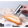 Flour Sugar Salt Shaker, 7oz Stainless Steel Chocolate Shaker Icing Sugar Salt Cocoa Flour Coffee Shaker Sifter for Kitchen Craft